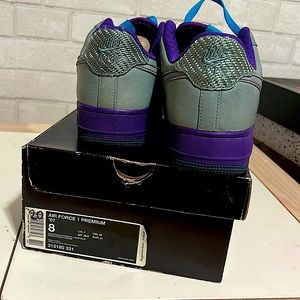 NWT Nike Air Force 1 Premium 07 Japan Waterway Laser Blue DS Mens 11 AUTHENTIC